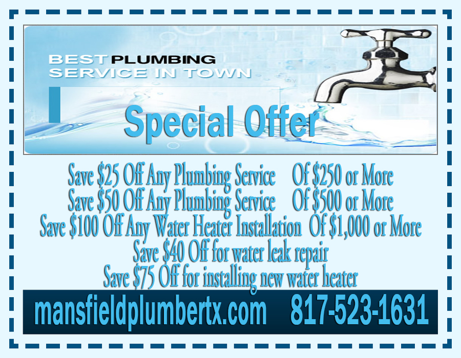 Mansfield Plumber Tx Plumbing Service
